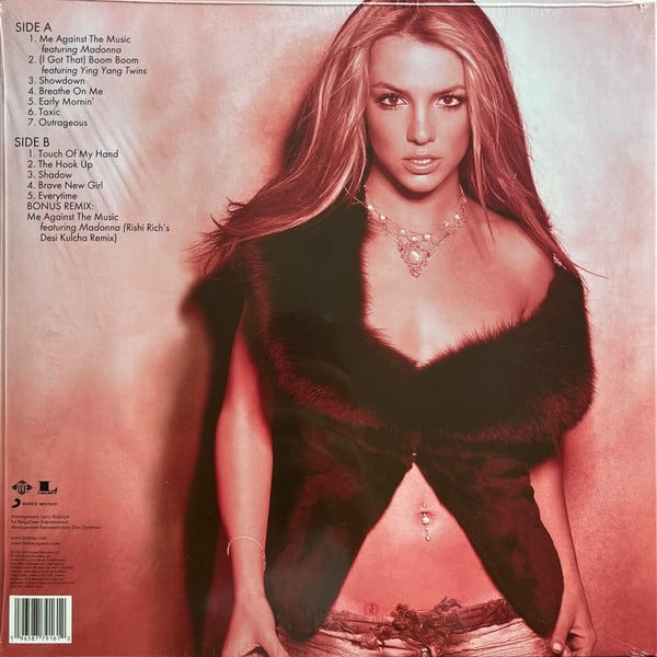 Vinilinė plokštelė - Britney Spears - In The Zone 1LP (Blue Coloured)