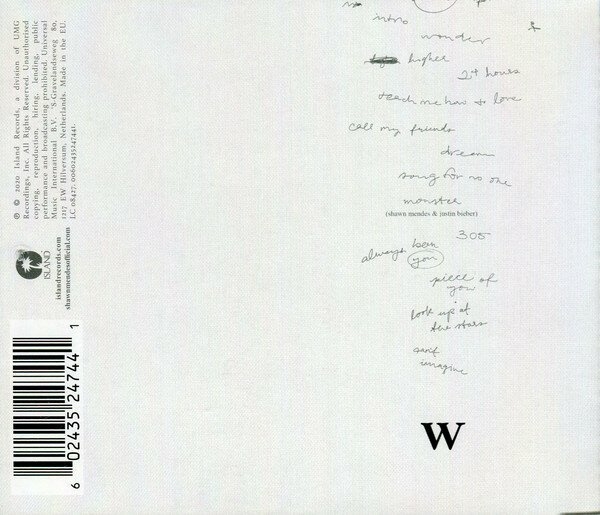 Shawn Mendes – Wonder CD