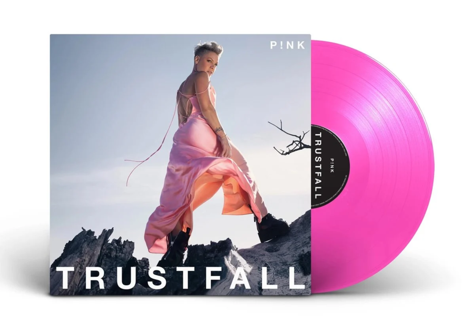 Vinilinė plokštelė - Pink - Trustfall 1LP (Hot Pink Coloured)