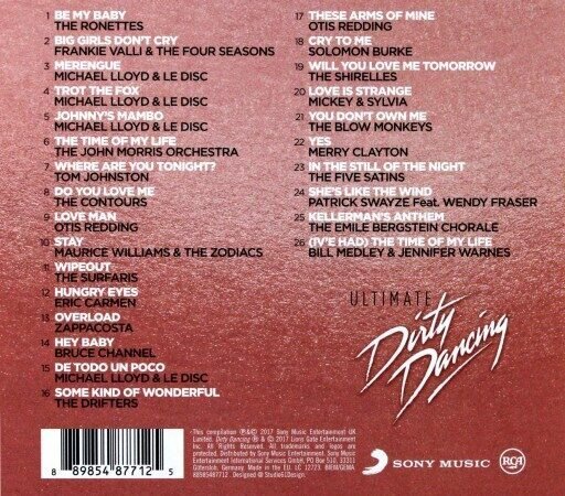 Various ‎– Ultimate Dirty Dancing CD