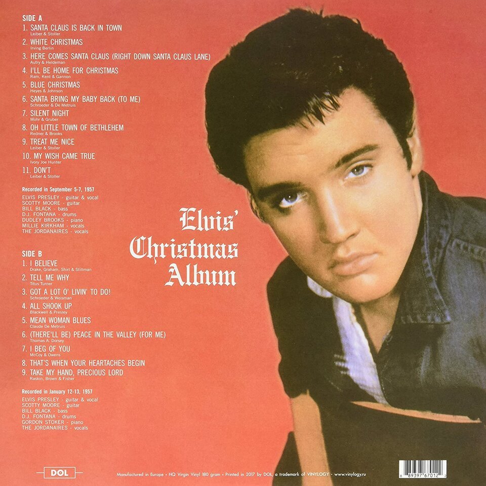 Elvis Presley ‎– Elvis' Christmas Album 1LP (Limited Edition, Picture Disc)