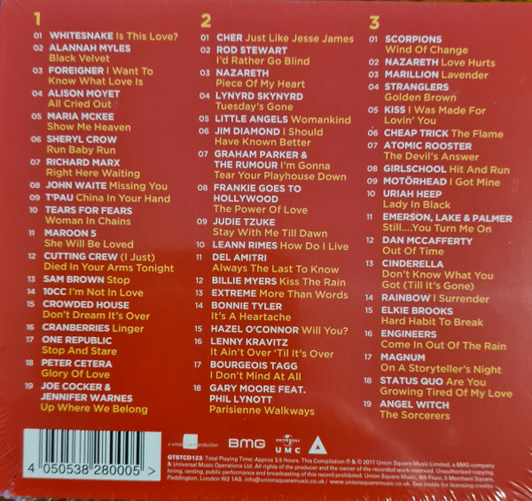 Various – Greatest Ever! Rock Ballads 3CD