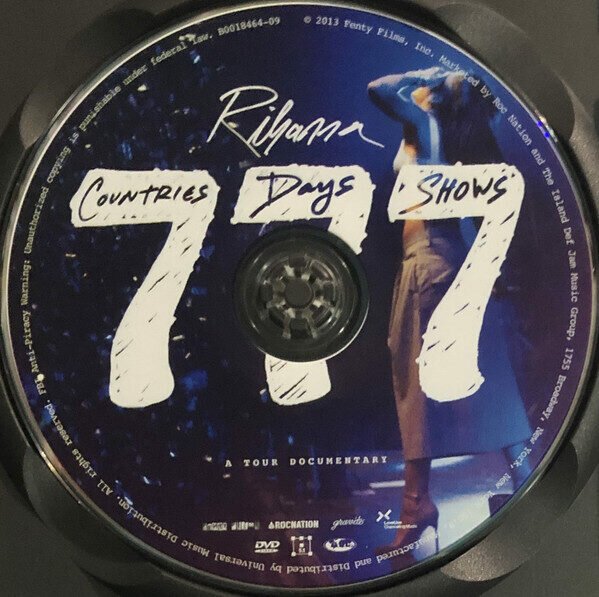 Rihanna - Anti CD + 777 Documentary... 7Countries7Days7Shows DVD
