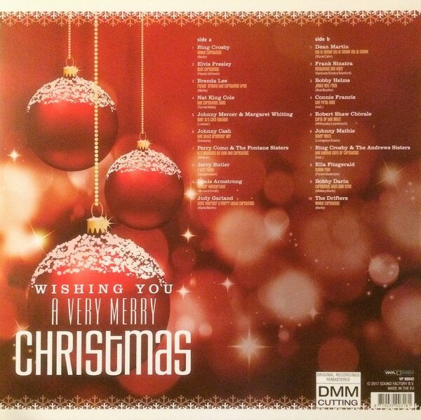 Various – Wishing You A Very Merry Christmas 1LP (Limited Edition, Red Colored)