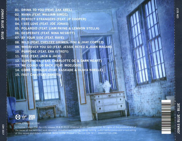 Jonas Blue – Blue CD
