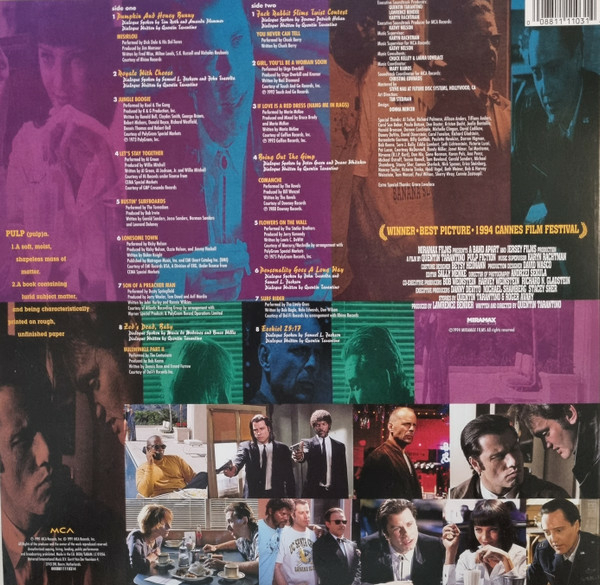 Vinilinė plokštelė - Various - Pulp Fiction (Music From The Motion Picture) 1LP