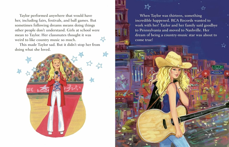 Knyga - Taylor Swift: A Little Golden Book Biography