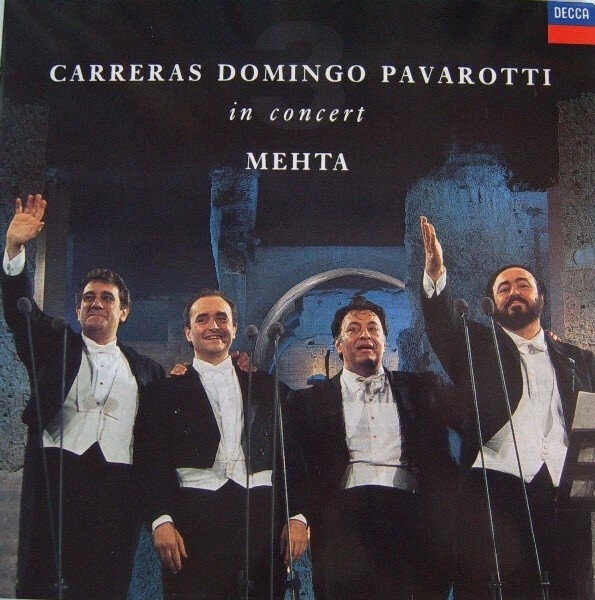 Carreras, Domingo, Pavarotti, Mehta – In Concert 1LP (Blue Colored)