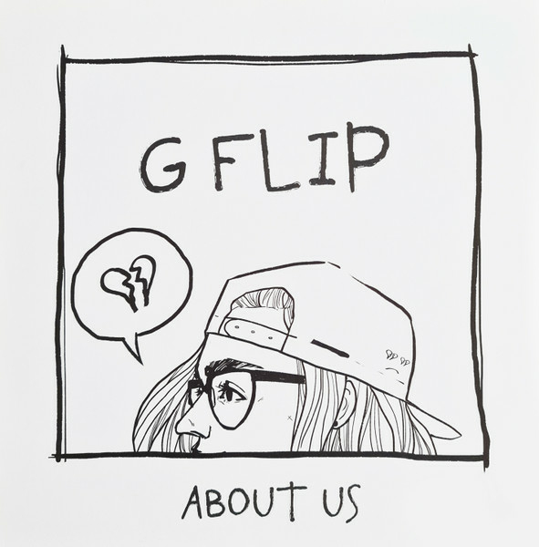 G Flip – About Us 1LP (White Coloured)
