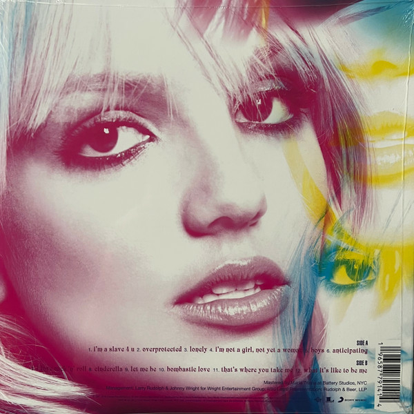 Vinilinė plokštelė - Britney Spears – Britney 1LP (Yellow Coloured)
