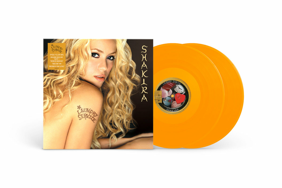Shakira – Laundry Service 2LP (Yellow Opaque Colored)