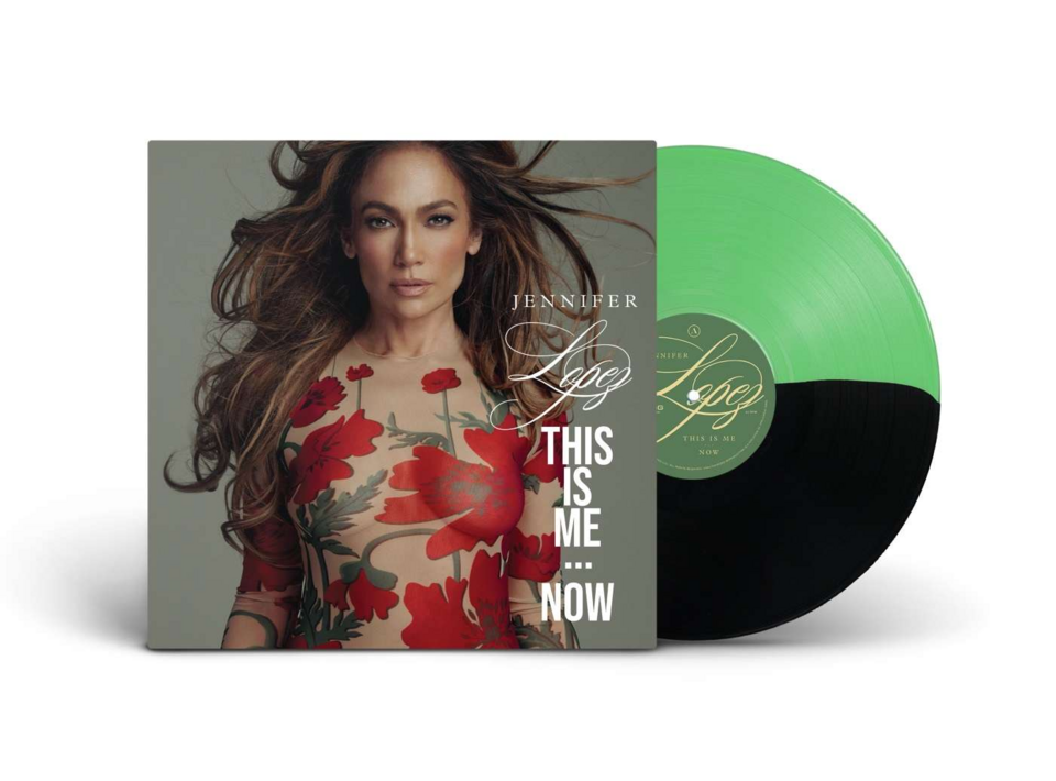 Vinilinė plokštelė - Jennifer Lopez - This Is Me... Now 1LP (Spring Green & Black Coloured)