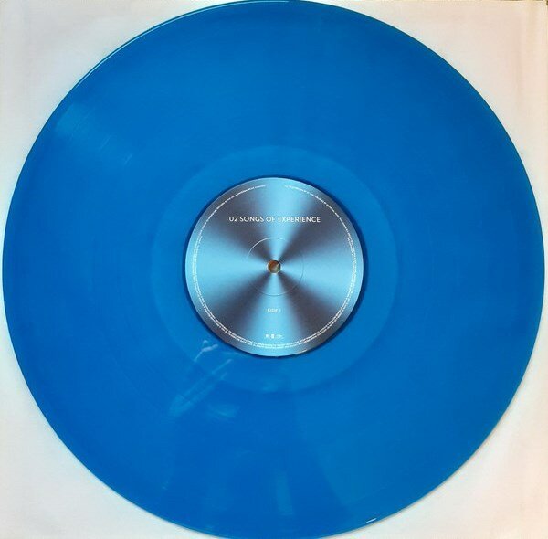 U2 – Songs Of Experience 2LP (Cyan Blue Translucent Colored)