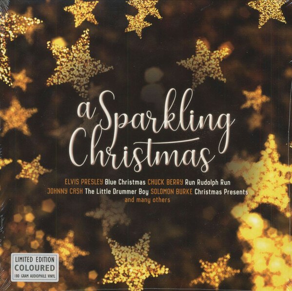Various – A Sparkling Christmas 1LP (Limited Edition, Gold Colored)