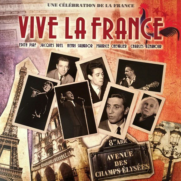 Various – Vive La France (Une Célébration De La France) 1LP