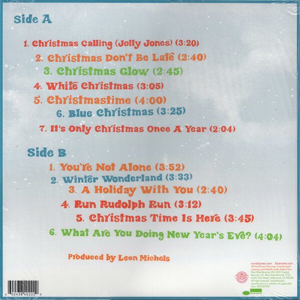 Norah Jones – I Dream Of Christmas 1LP