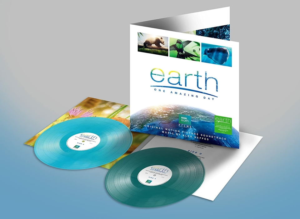Vinilinė plokštelė - Alex Heffes – Earth: One Amazing Day 2LP (Blue/Turquoise Coloured, Numbered)
