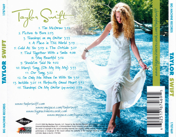 Taylor Swift - Taylor Swift CD