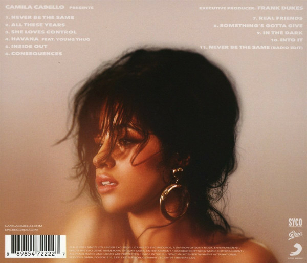 Camila Cabello – Camila CD