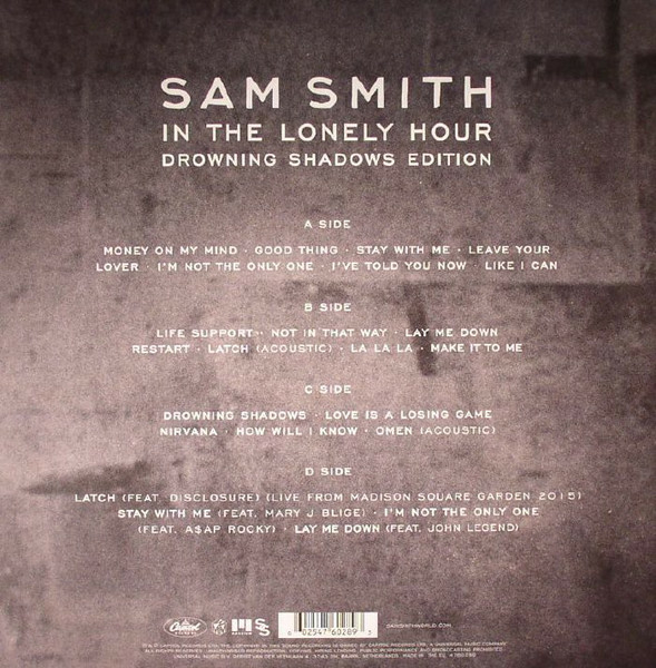 Sam Smith – In The Lonely Hour: Drowning Shadows Edition 2LP