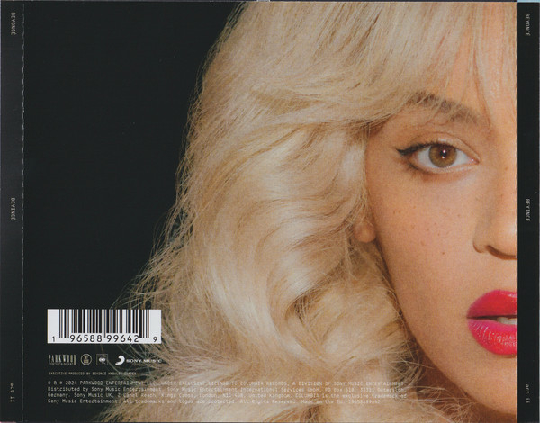 Beyonce - Cowboy Carter CD ("Blonde" Cover)