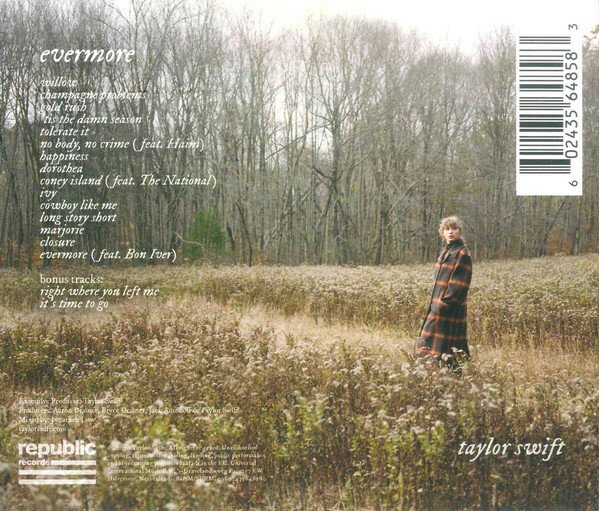 Taylor Swift – Evermore CD